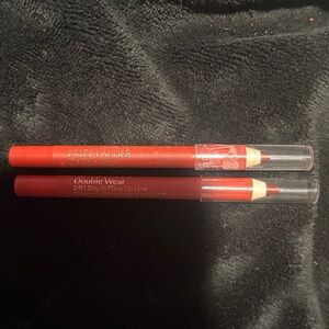 X2 Estee Lauder Vibrant Red Lip Liner Pencils $22 value